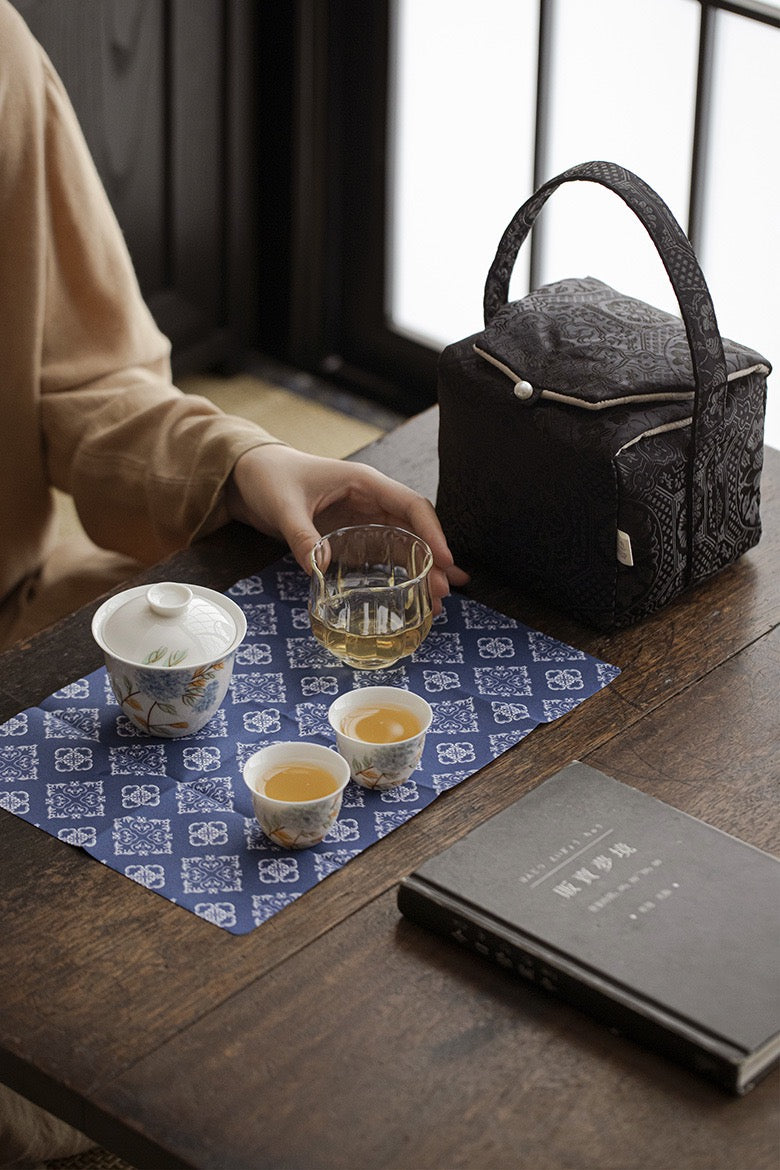 Portable Travel Tea Set with Tea Bag