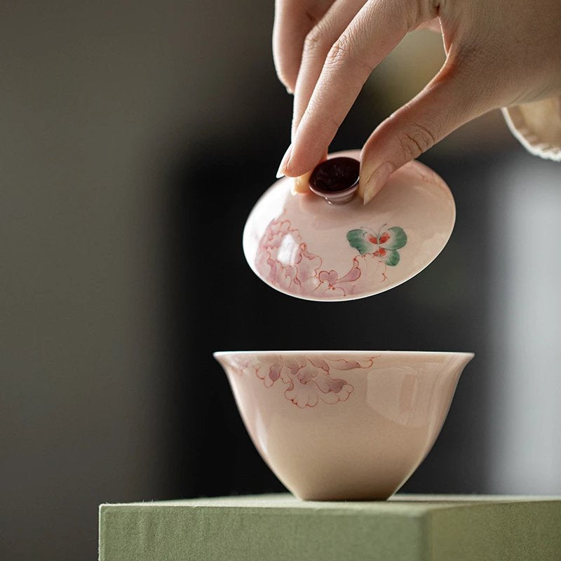 Hand painted Gaiwan 150ml
