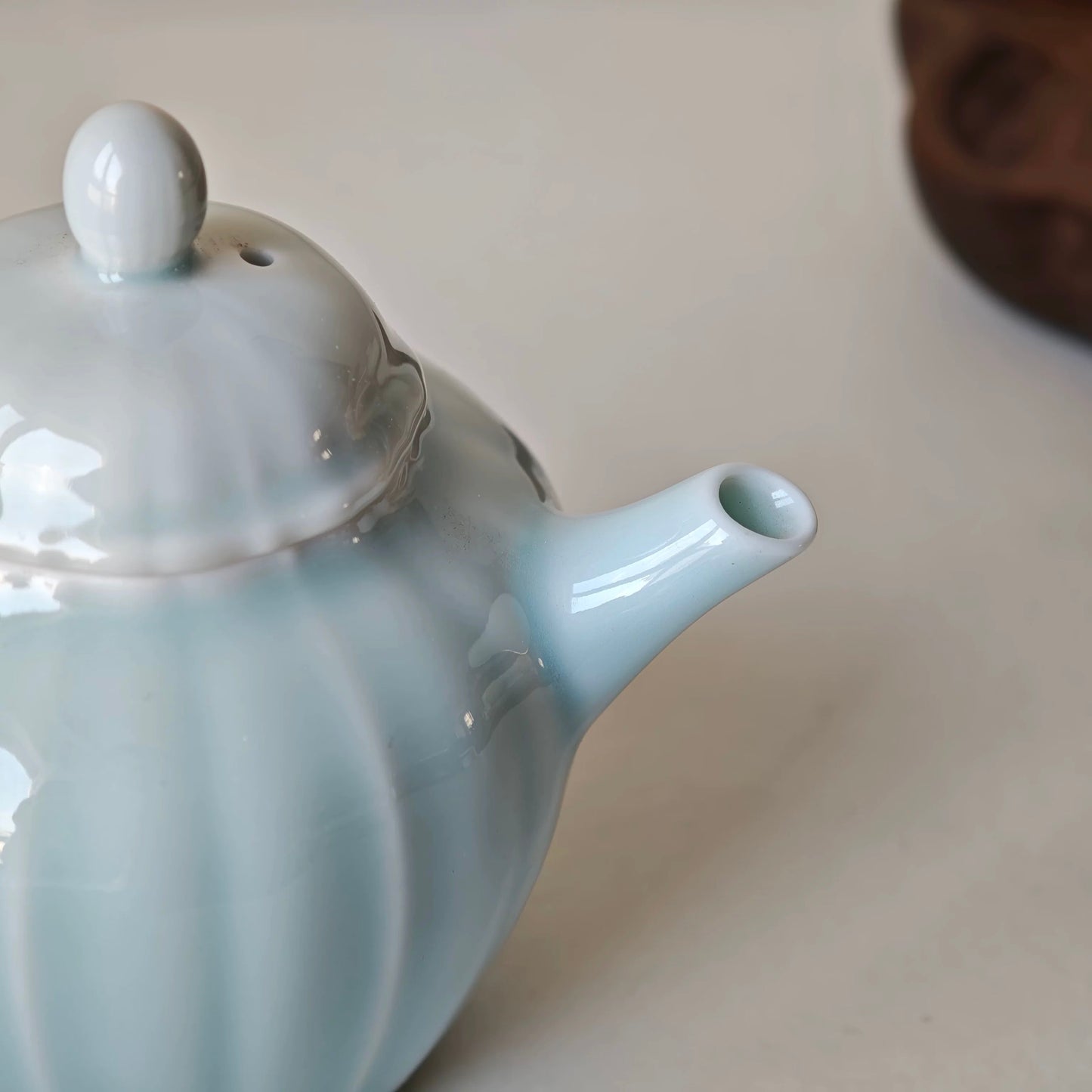 Handmade Celadon Teapot, 130ml