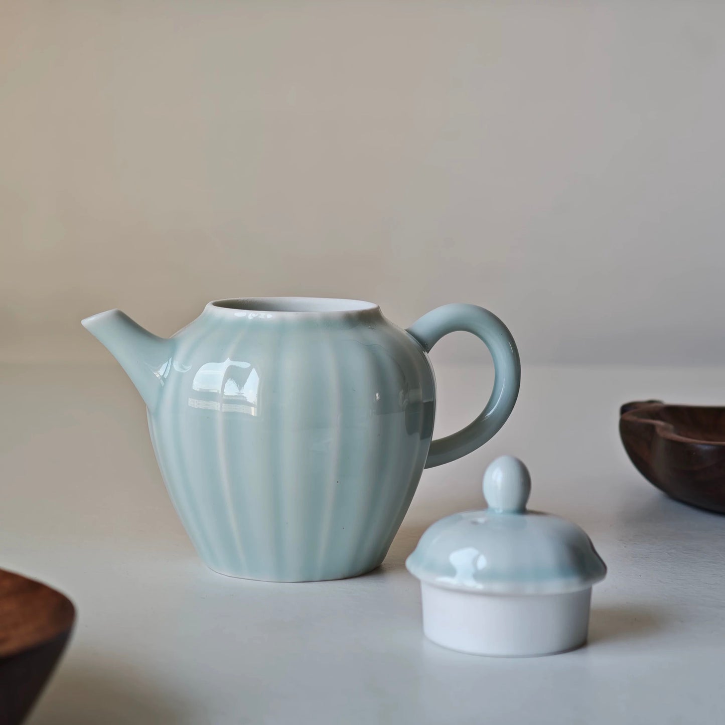 Handmade Celadon Teapot, 130ml