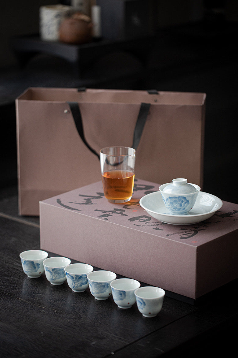 Cabbage Design Tea Set