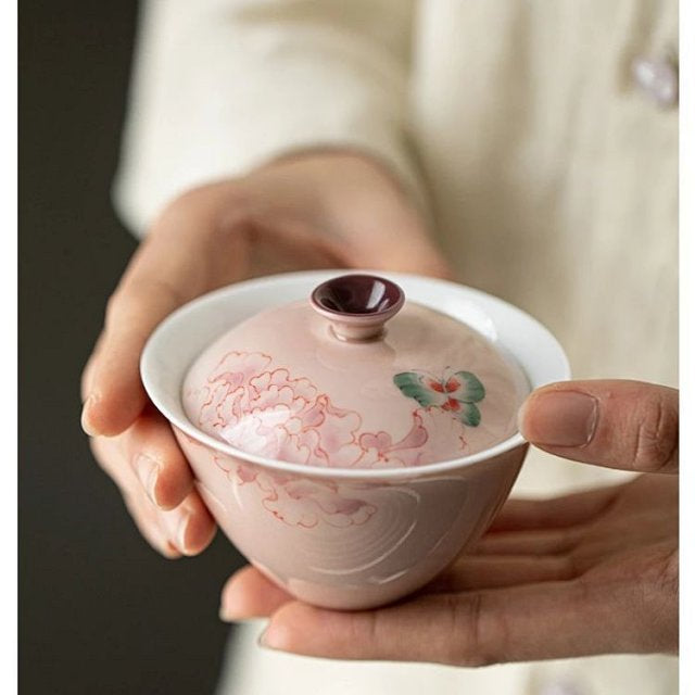 Hand painted Gaiwan 150ml