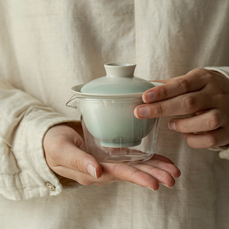 Handmade Portable Ceramic Travel Tea Set