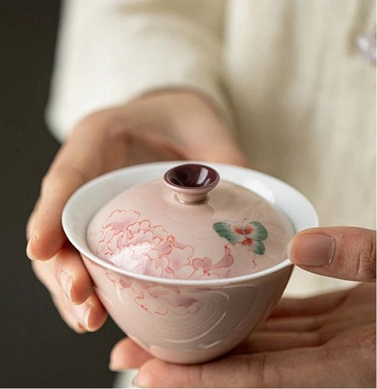 Hand painted Gaiwan 150ml