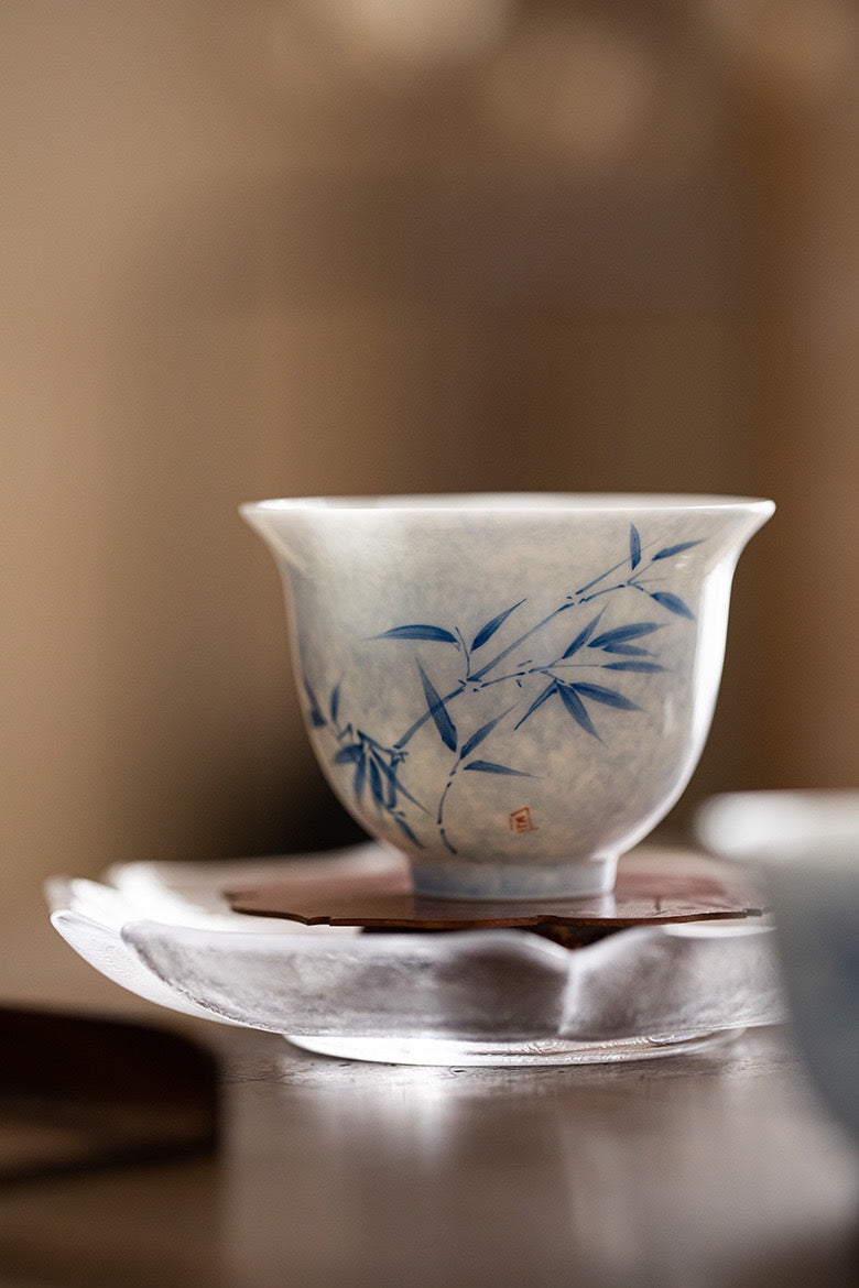 Bamboo designed Gaiwan 