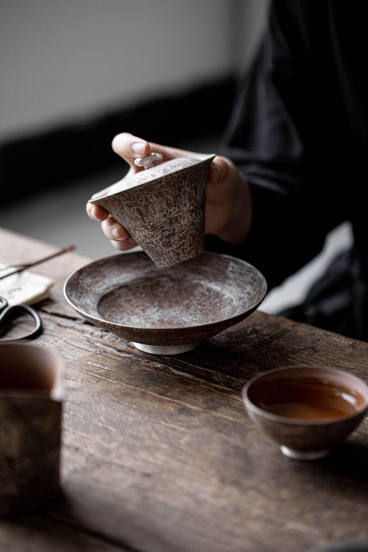 Handmade Clay Gaiwan 140ml