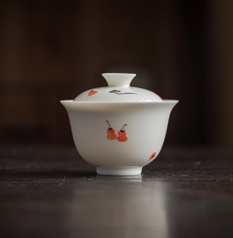 Gaiwan hand painted 