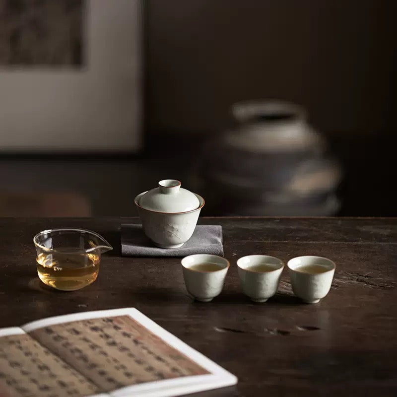 Gaiwan Tea Set Front View 