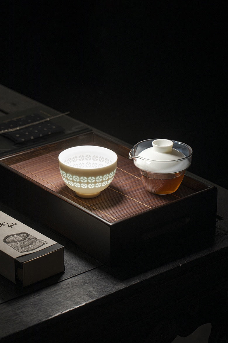 Travel tea set portable express cup one pot one cup