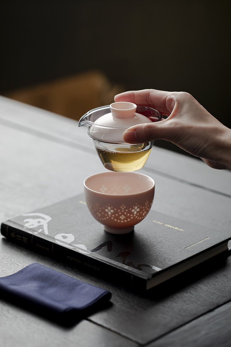 Travel tea set portable express cup one pot one cup