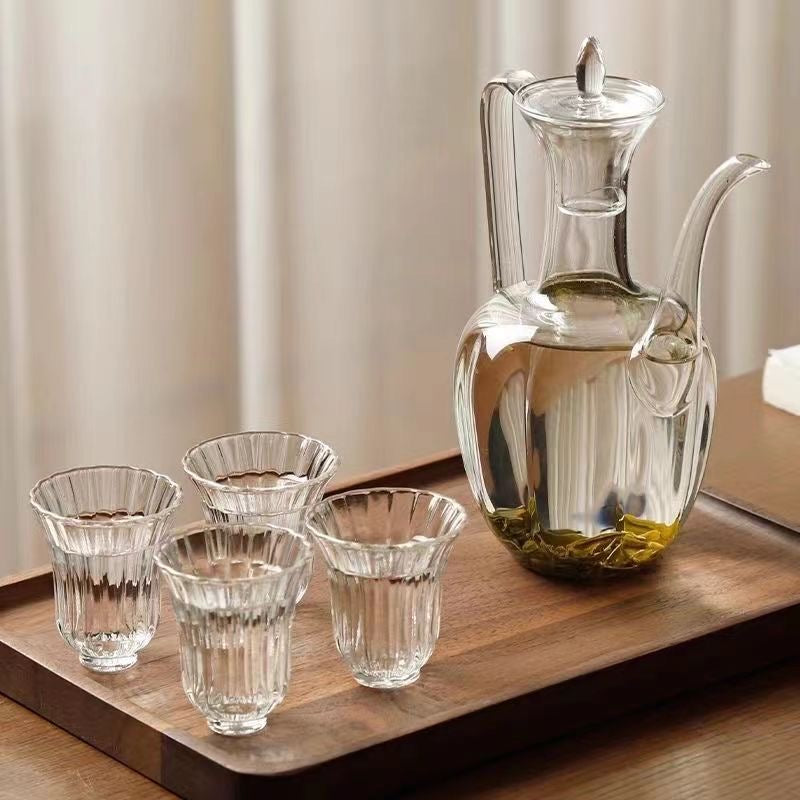 Song Glass Tea Pot Set