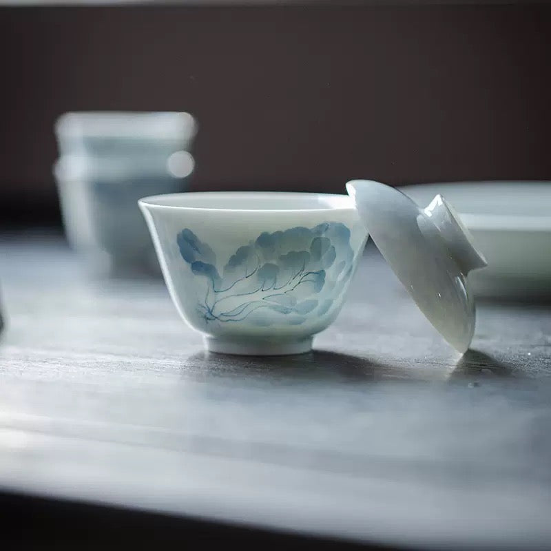 Cabbage Design Gaiwan Thin Wall