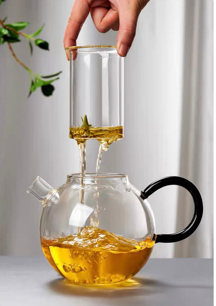 Borosilicate Glass Tea Pot with Filter 800ml