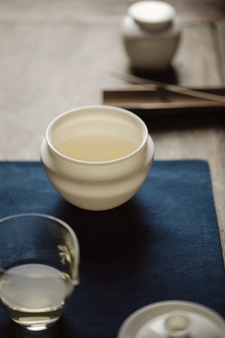 ELEGANT JADE WHITE PORCELAIN 100ML GAIWAN